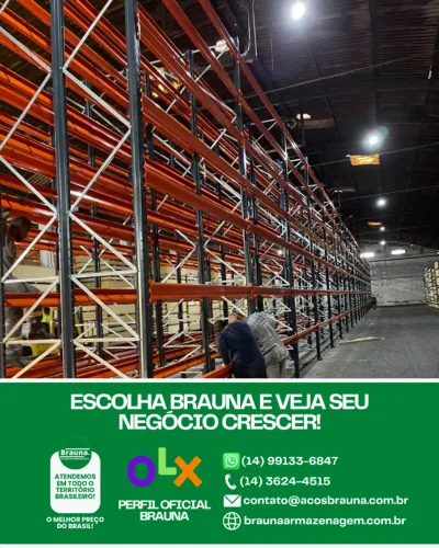 Porta-paletes que Transformam Armazéns