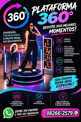 Anime sua festa Plataforma Giratoria