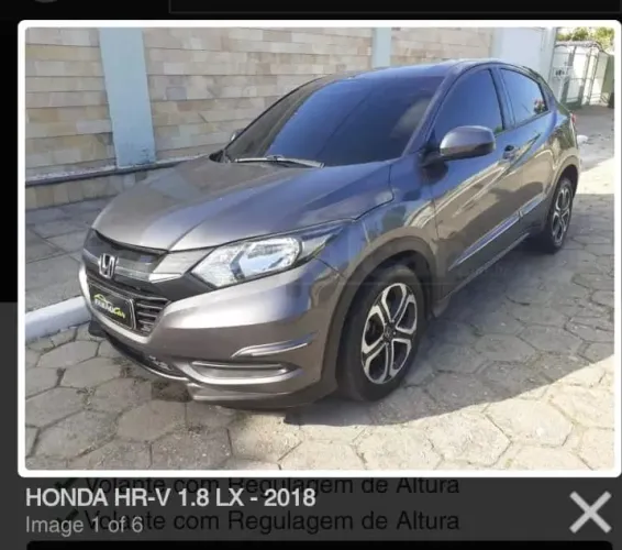 Honda HR-V LX 1.8 Flexone 16V 5P Aut. 2018