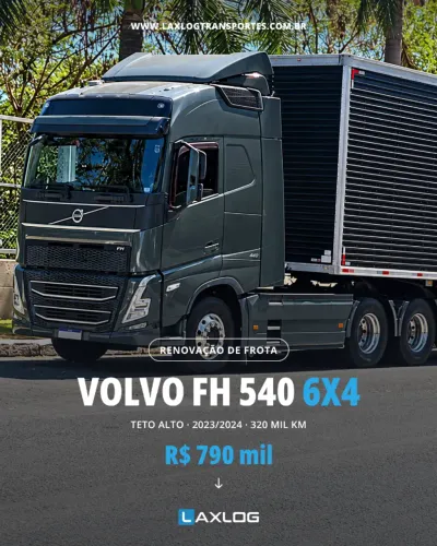 Volvo Fh 540 - Cavalo Mecânico 2023 Automático Euro 6