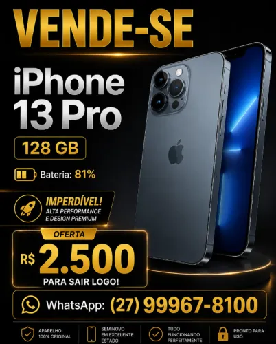 Só venda Iphone 13 PRO