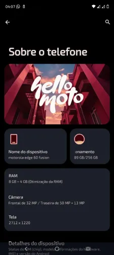Motorola Edge 60 fusion