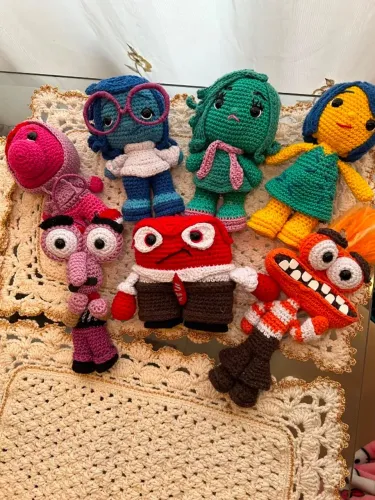 Divertidamente em Amigurumi