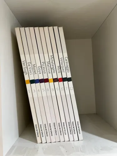 Coleção de livros folha grandes mestres da pintura
