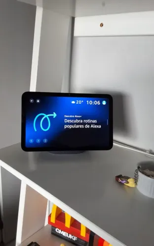 Echo Show 8 Amazon Última Geração - Impecável / Sem Riscos / Como Nova