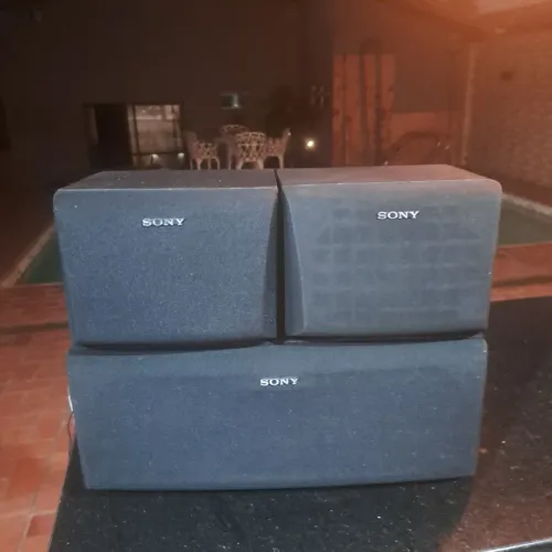 Trio de cxs sonrund aparelho sony LBT N555