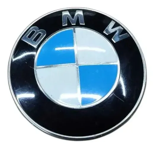 Emblema Capo Bmw X1 320 2009 2010 2011 2012 Preto