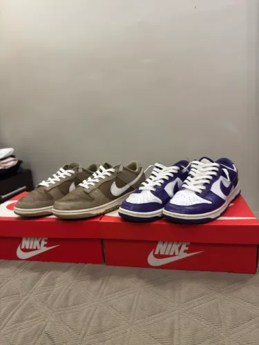 2 Nike dunk low retrô - 41 (original)