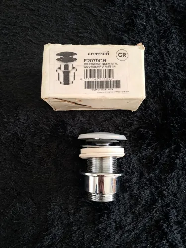 Válvula Click Inox, Modelo F2079CR da Marca Accessori