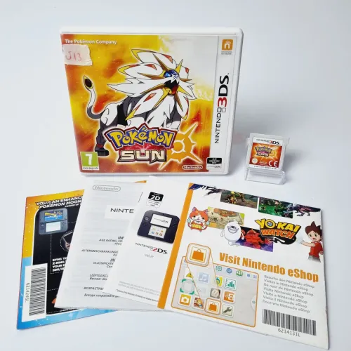 JOGO DS POKEMON SUN ORIGINAL
