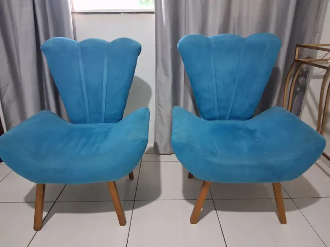 Poltronas de Salão Azul