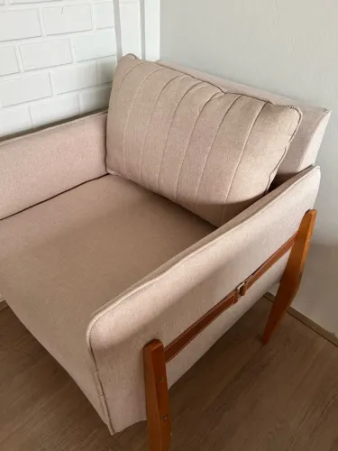 Poltronas de linho