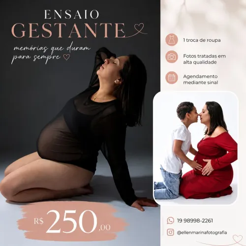 Ensaio gestante 