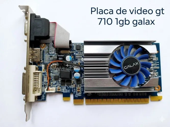 Placa de video gt 710 1gb galax