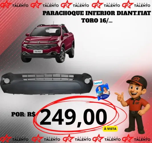 PARACHOQUE INFERIOR FIAT TORO 