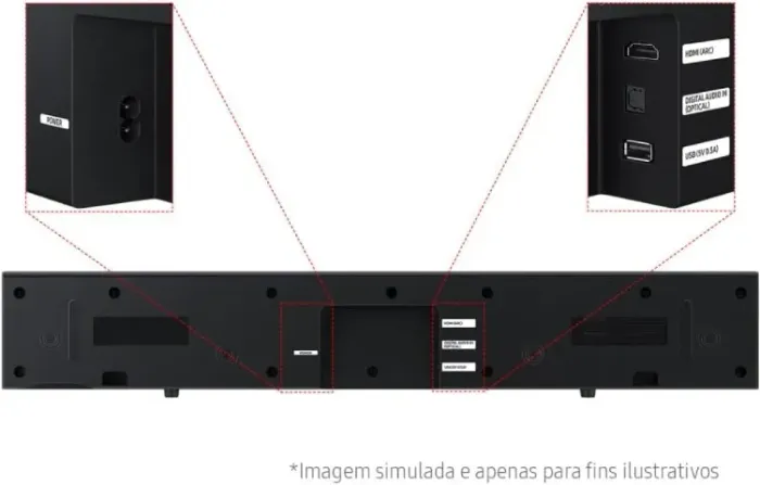 Soundbar Samsung NOVO preto