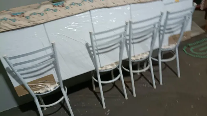 Armário de cozinha de aço de 2 metros novo