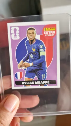 Figurinha legend Mbappé Bordô Original panini