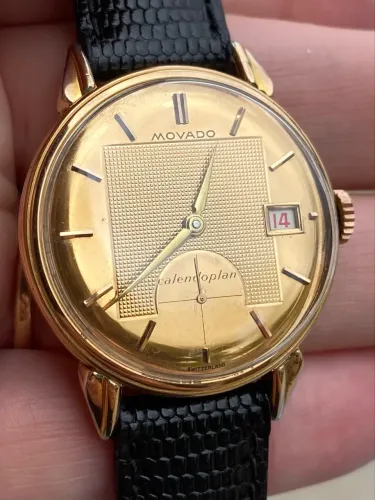 Relógio Movado Calendoplan anos 50