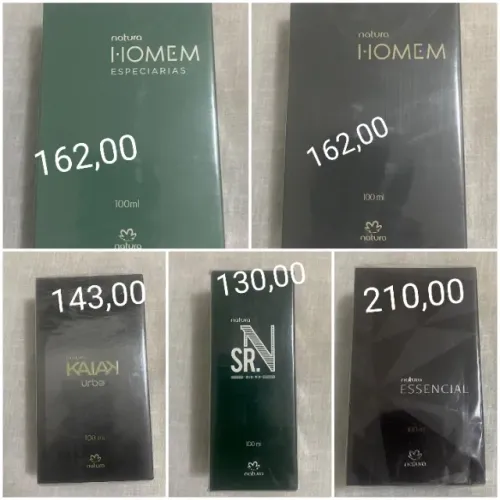 Perfumes Natura originais