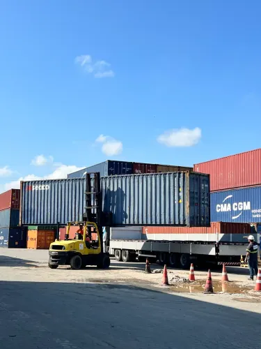 Container, variáveis tamanhos 