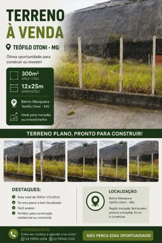 Oportunidade!! Terreno à venda no Bairro Marajoara.