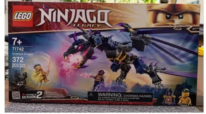 Lego Ninjago 71742-Legacy Overlord Dragon/O Dragão de Overlord-Novo/Lacrado