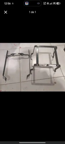 Vendo baú de moto e Suporte de baú de moto 