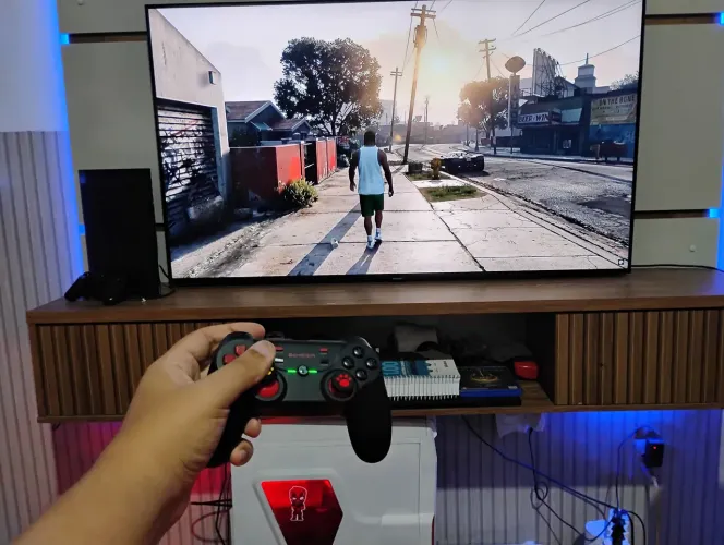 PC Gamer i7 + GTX 1060 roda GTA V, Warzone, Fortnite.