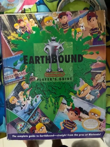 Guia completo do jogo EarthBound Players Guide original do Super Nintendo.