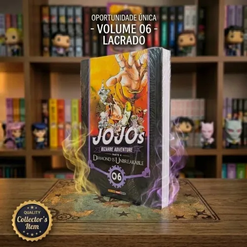 JoJo's Bizarre Adventure: Parte 4 - Diamond is Unbreakable Vol. 06 - Panini (Novo)
