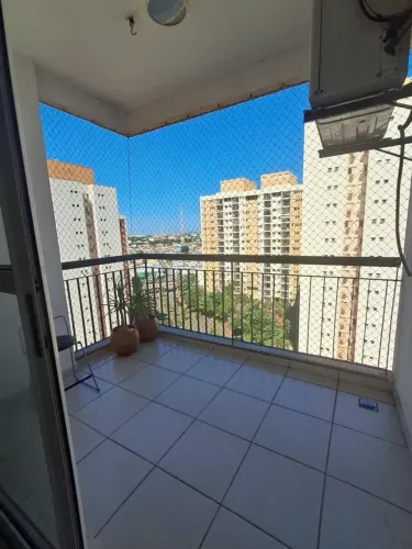 Apartamento para alugar com sacada 3 quartos 1 suíte e armários planejados morada do ouro