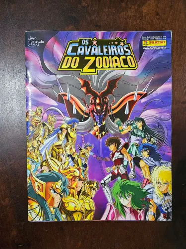 Álbum de figurinhas Os Cavaleiros do Zodíaco cdz