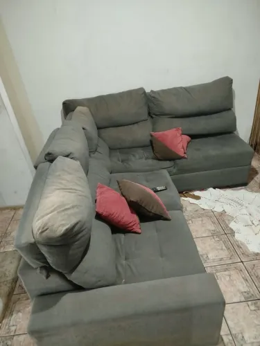 Sofá reclinável