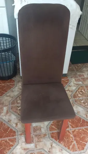 Cadeira Para Mesa de Jantar Almofadada