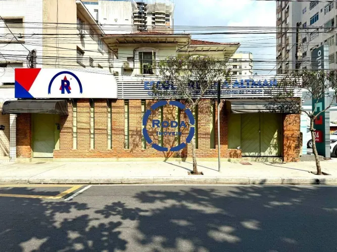 Terreno à Venda no Canal 1 Santos/SP | 1.790 m² | A 1,5 Quadra da Praia