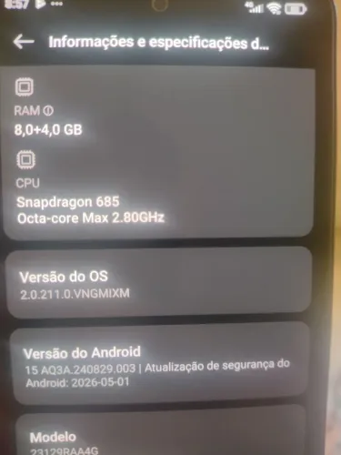 VENDO CELULAR REDMI XIAUMI NOTE 13