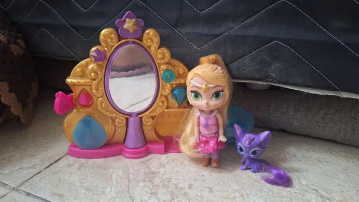 Boneca Shimmer de shimmer e shine original-acessorios