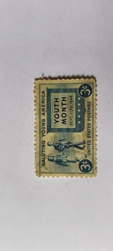 Selo postal estados unidos 1948 importado Raro