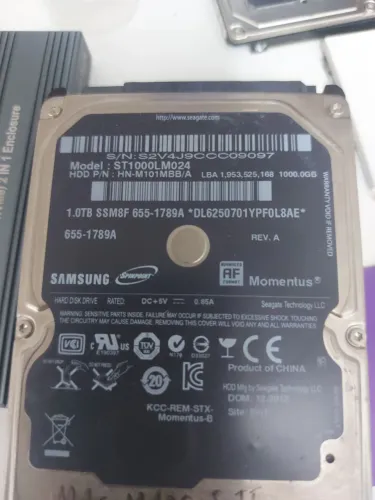 HD 1TB Seagate e Hitachi Western Digital