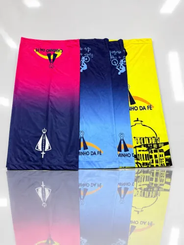 Kit com 4 bandanas - Caminho da Fé