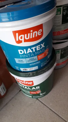 Tinta iquine Acririca Diatex mais rendimentos