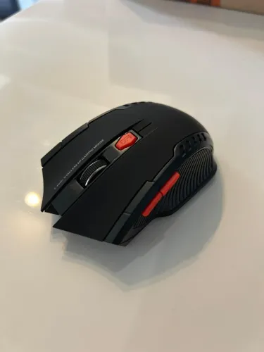 Mouse Gamer sem Fio controle DPI