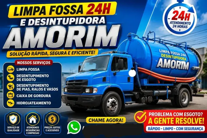 Limpa fossa 24