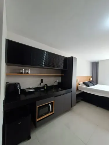alugo flat mobiliado em Intermares com área de lazer