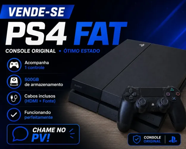 Vendo PS4 Fat 500gb