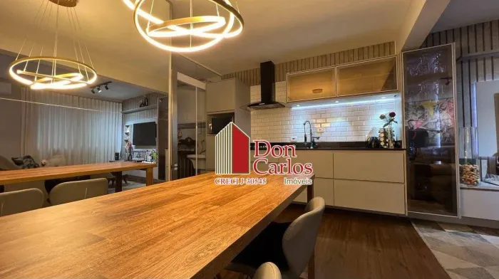 Apartamento com 2 dormitórios à venda, 73 m² por R$ 530.000,00 - Vila Assis Brasil - Mauá/