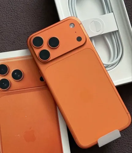 iPhone 17 pro laranja 256