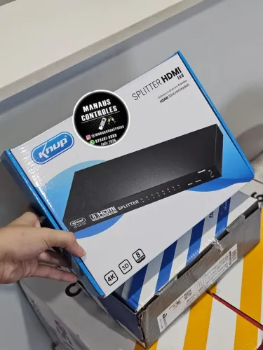 Sphitter HDMI novo na caixa ( 1x8 ) R$180 valor a vista