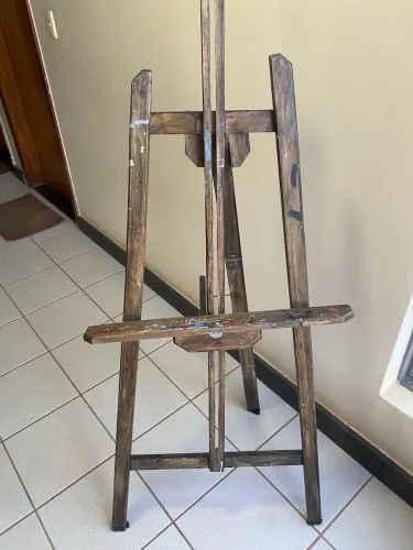 Cavalete de Pintura Fácil de Usar - Vendo mudança